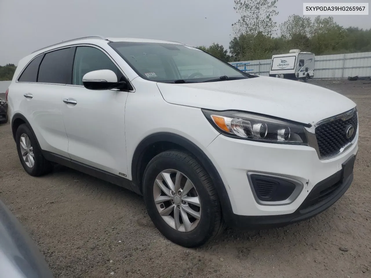 2017 Kia Sorento Lx VIN: 5XYPGDA39HG265967 Lot: 72402914