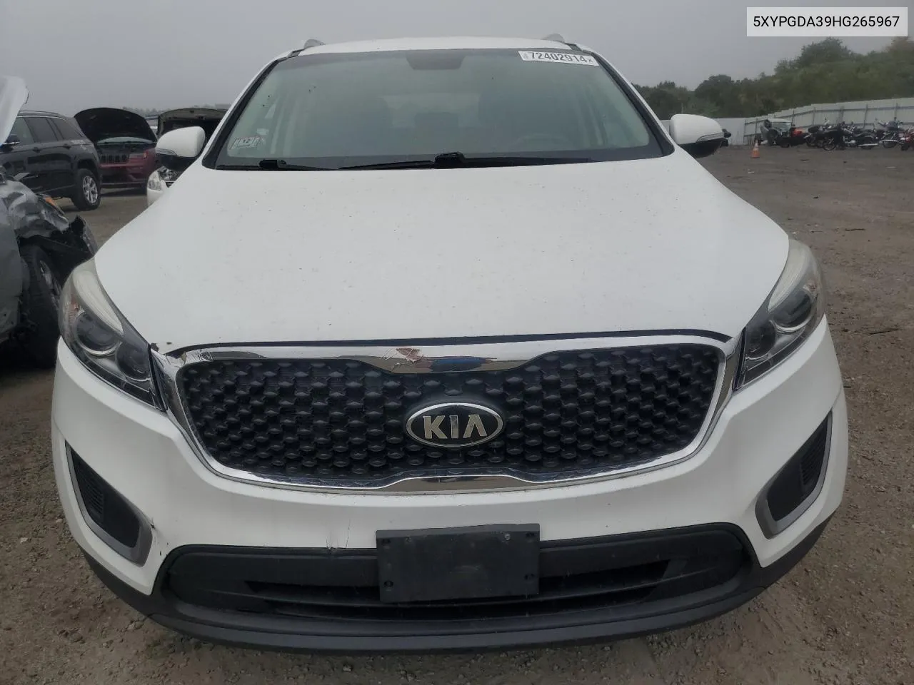 5XYPGDA39HG265967 2017 Kia Sorento Lx