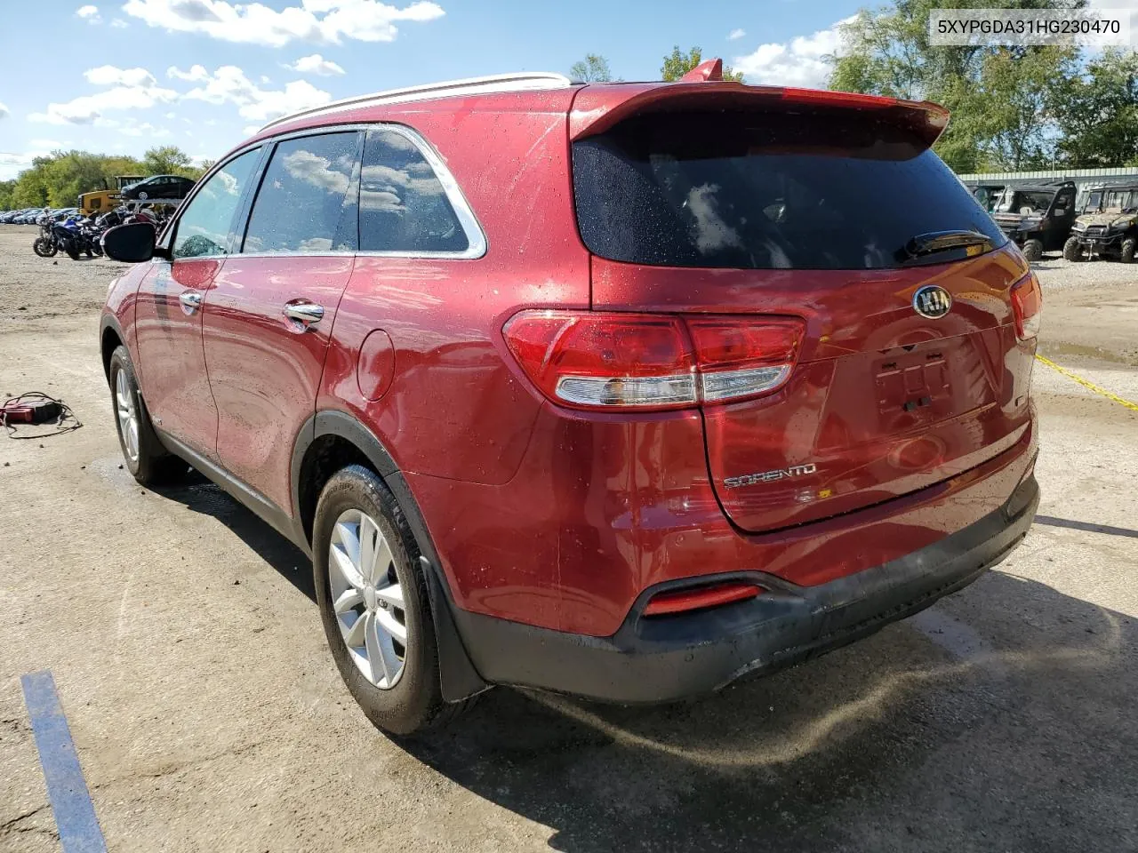 5XYPGDA31HG230470 2017 Kia Sorento Lx