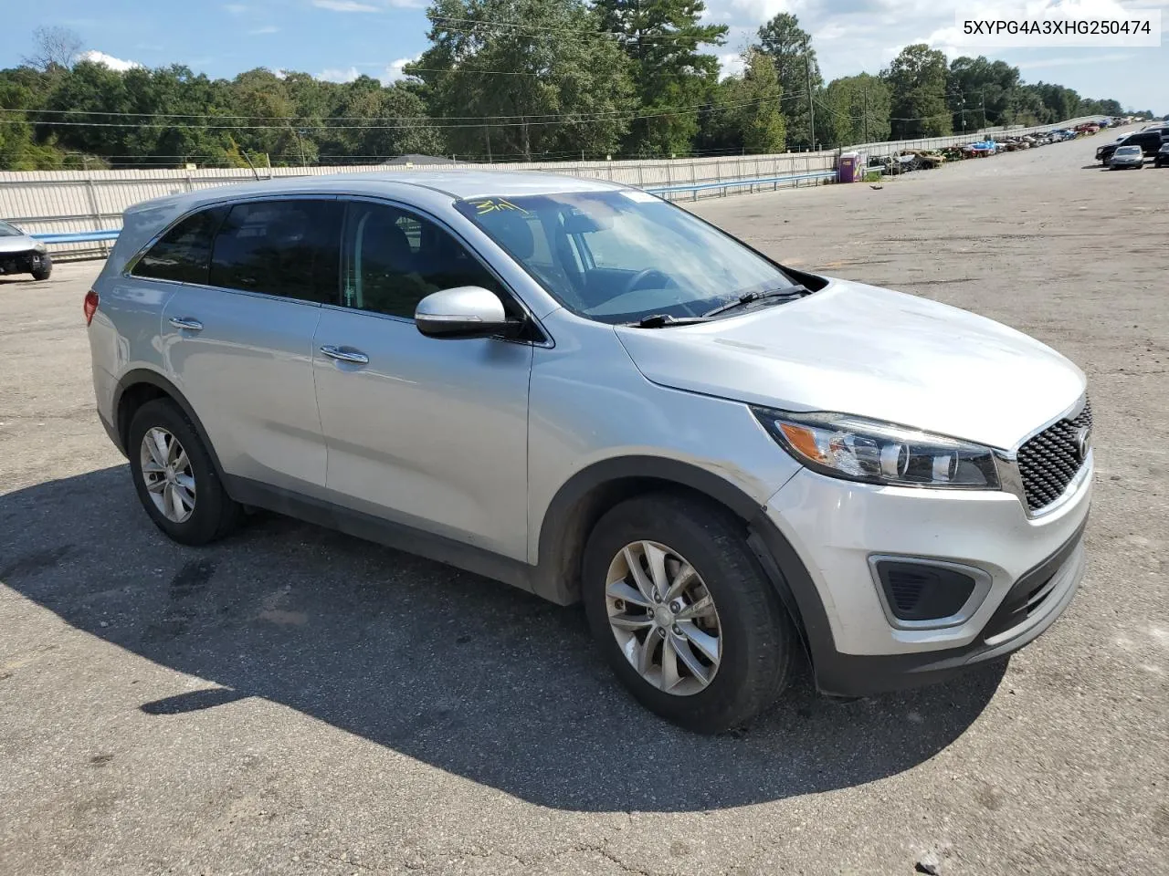 2017 Kia Sorento Lx VIN: 5XYPG4A3XHG250474 Lot: 72729554