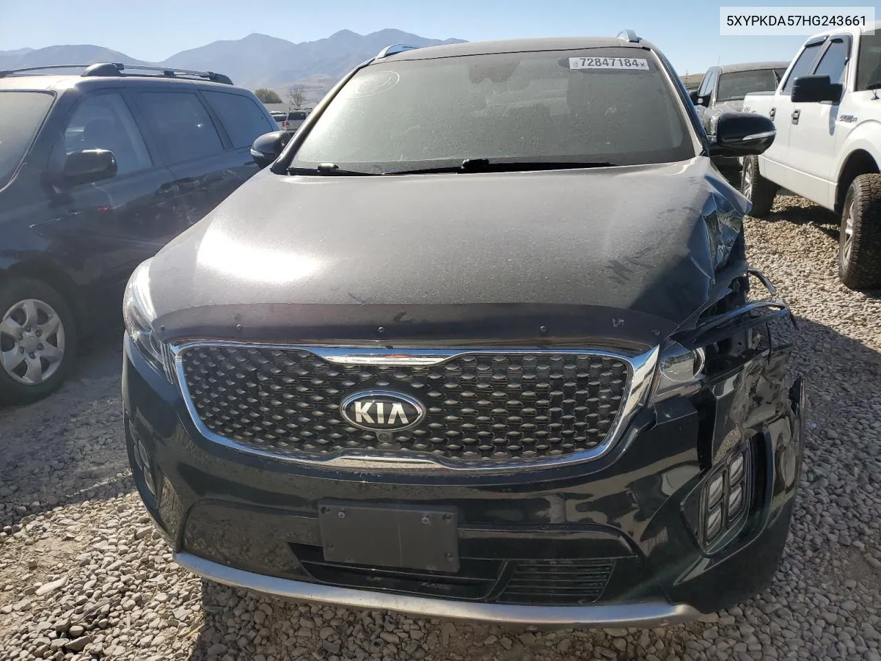 5XYPKDA57HG243661 2017 Kia Sorento Sx