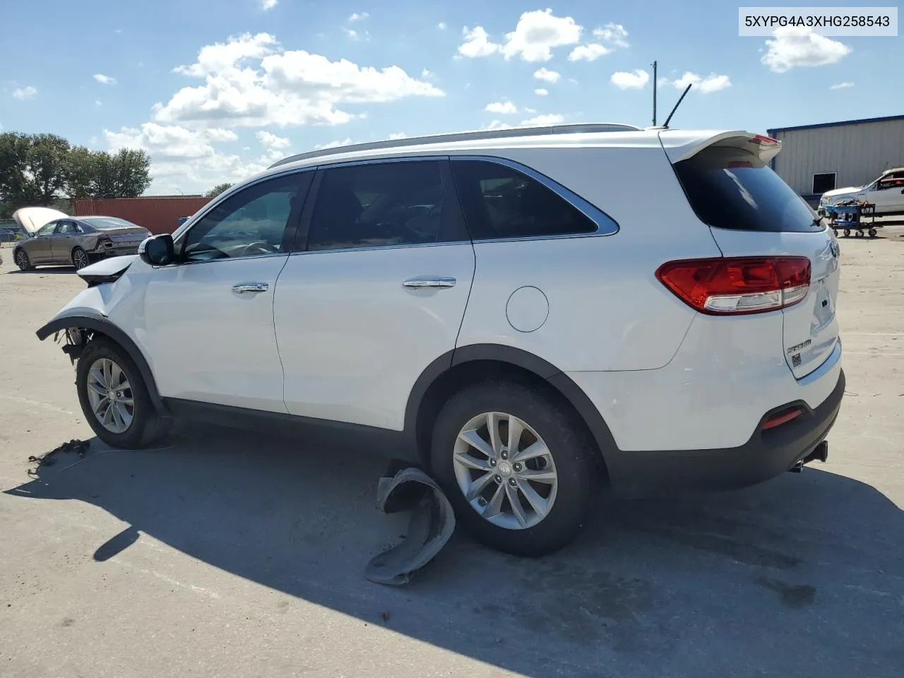 5XYPG4A3XHG258543 2017 Kia Sorento Lx