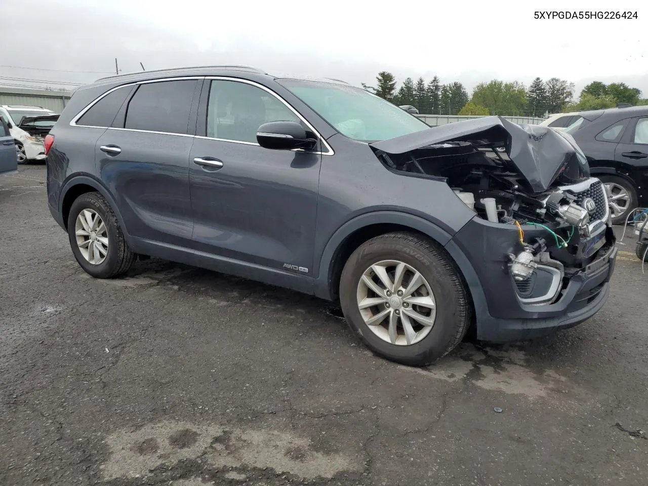 2017 Kia Sorento Lx VIN: 5XYPGDA55HG226424 Lot: 72974774