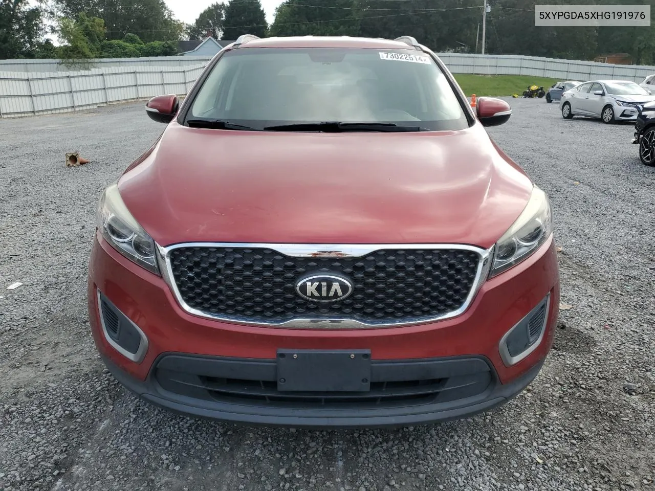 5XYPGDA5XHG191976 2017 Kia Sorento Lx