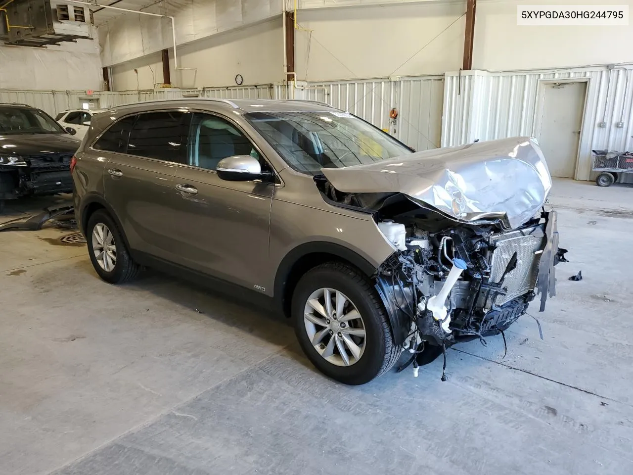 2017 Kia Sorento Lx VIN: 5XYPGDA30HG244795 Lot: 73035234