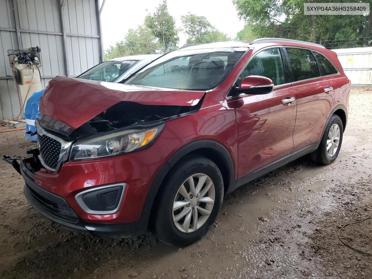 2017 Kia Sorento Lx VIN: 5XYPG4A36HG258409 Lot: 73044074