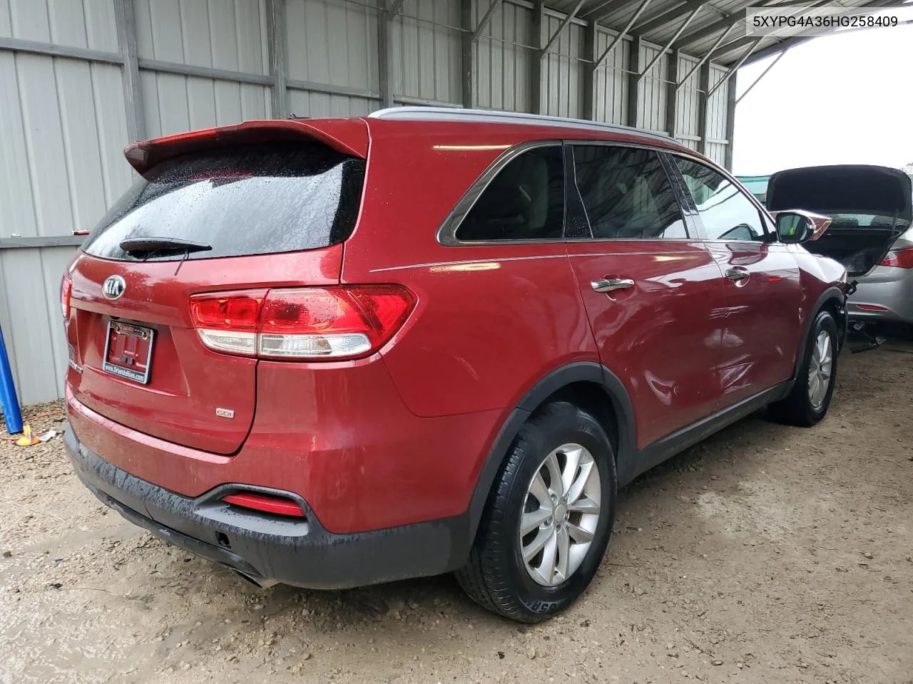 2017 Kia Sorento Lx VIN: 5XYPG4A36HG258409 Lot: 73044074