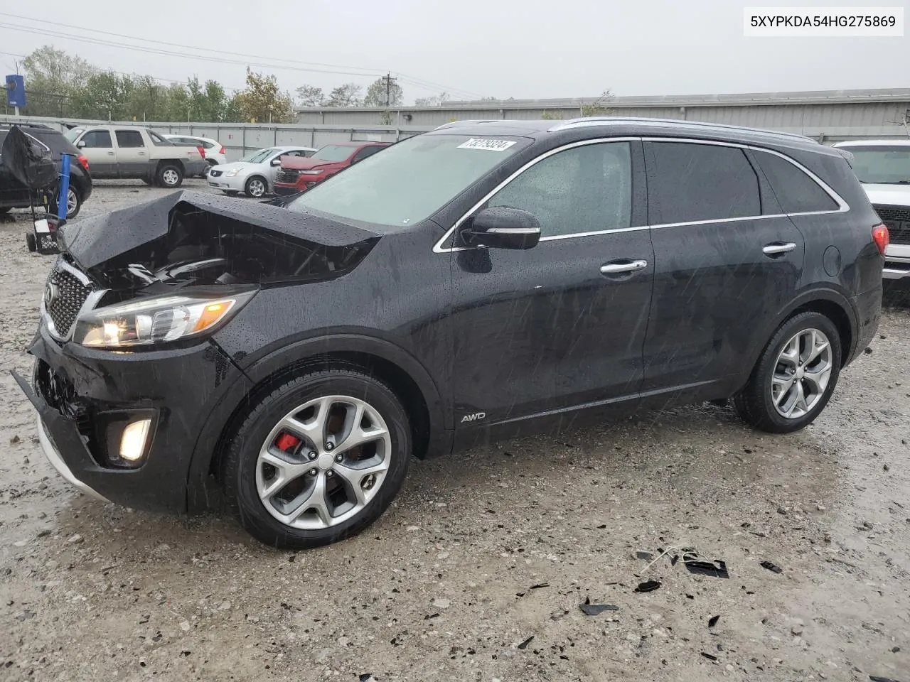 2017 Kia Sorento Sx VIN: 5XYPKDA54HG275869 Lot: 73279324