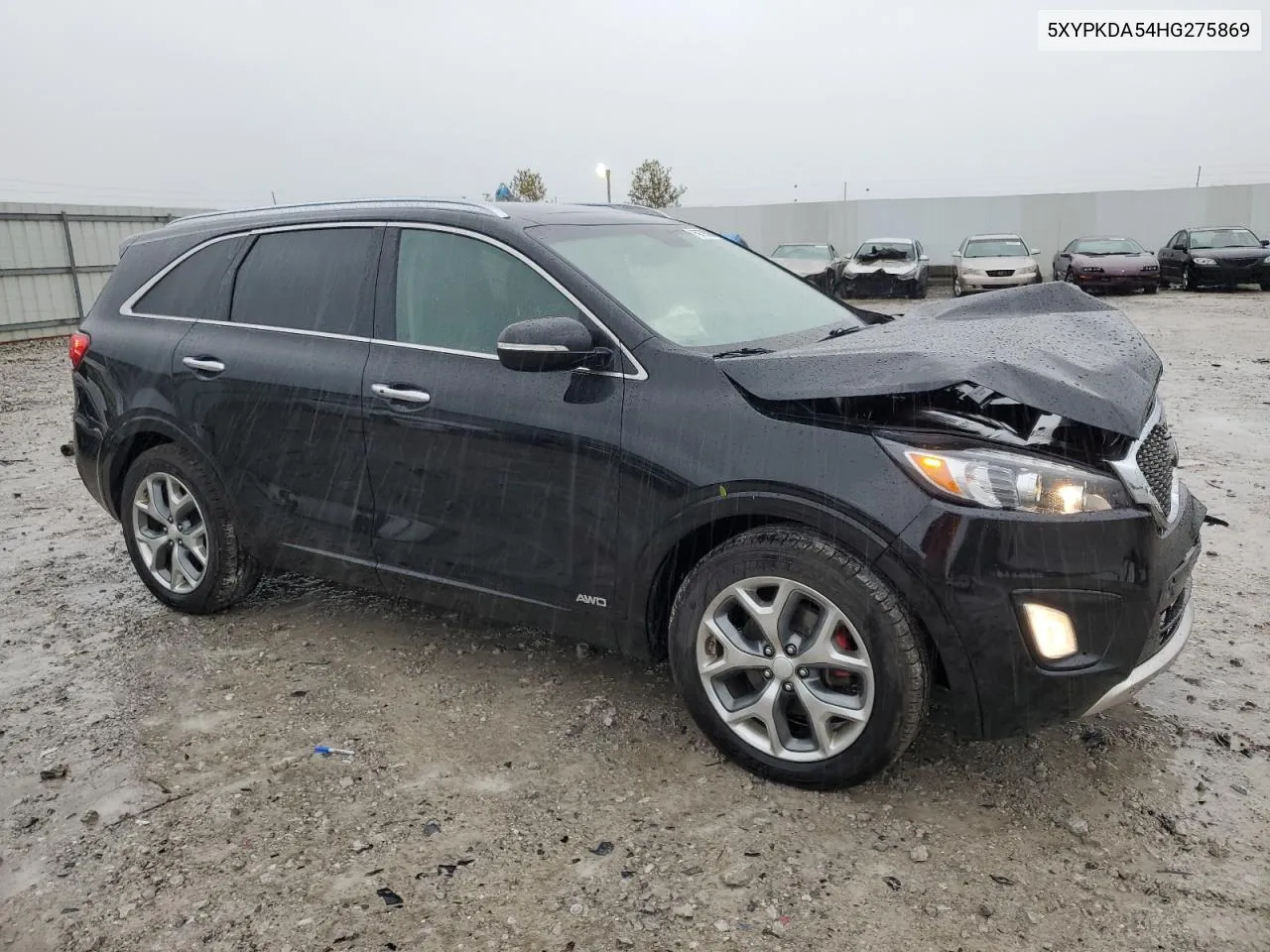 2017 Kia Sorento Sx VIN: 5XYPKDA54HG275869 Lot: 73279324