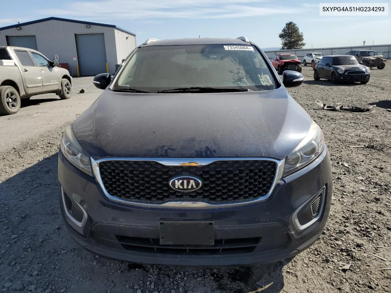 2017 Kia Sorento Lx VIN: 5XYPG4A51HG234293 Lot: 73345084