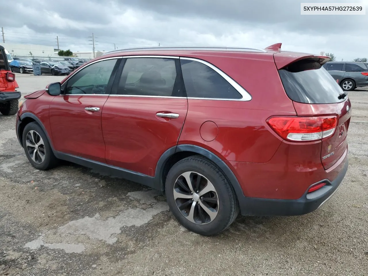 5XYPH4A57HG272639 2017 Kia Sorento Ex