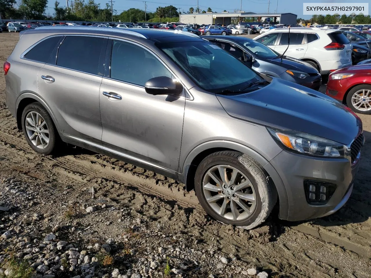 2017 Kia Sorento Sx VIN: 5XYPK4A57HG297901 Lot: 73724584