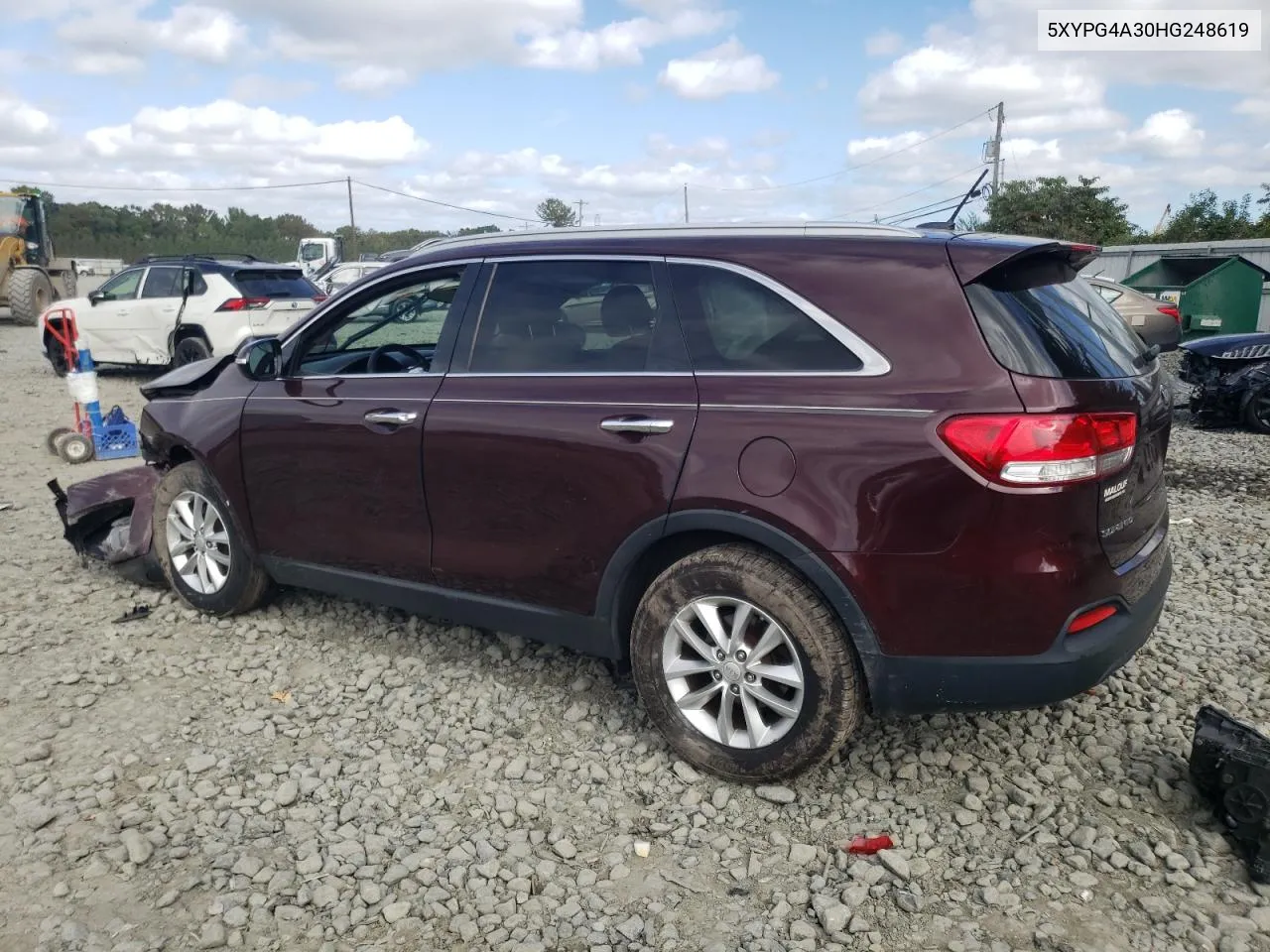 2017 Kia Sorento Lx VIN: 5XYPG4A30HG248619 Lot: 73966294