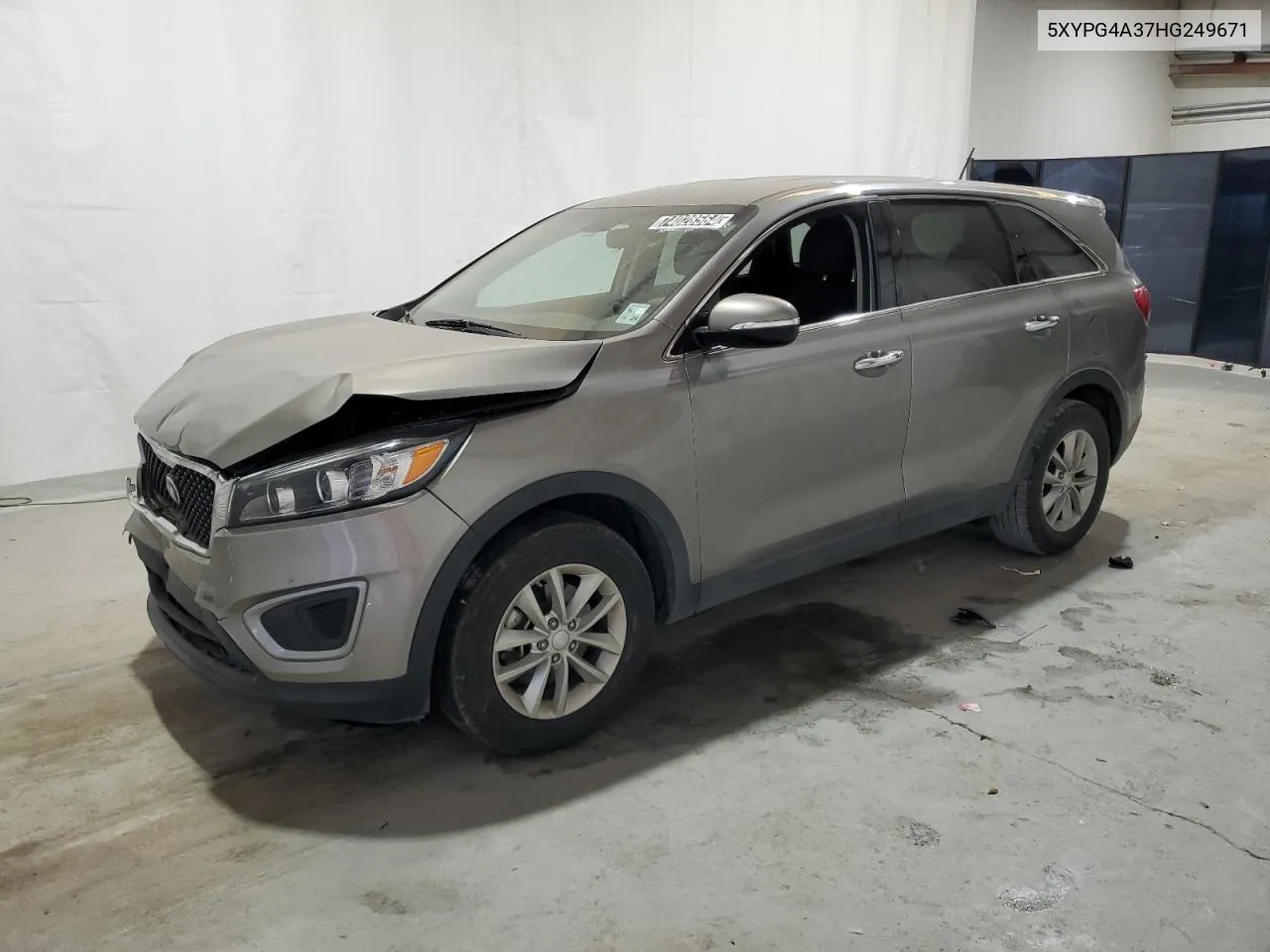 2017 Kia Sorento Lx VIN: 5XYPG4A37HG249671 Lot: 74028564