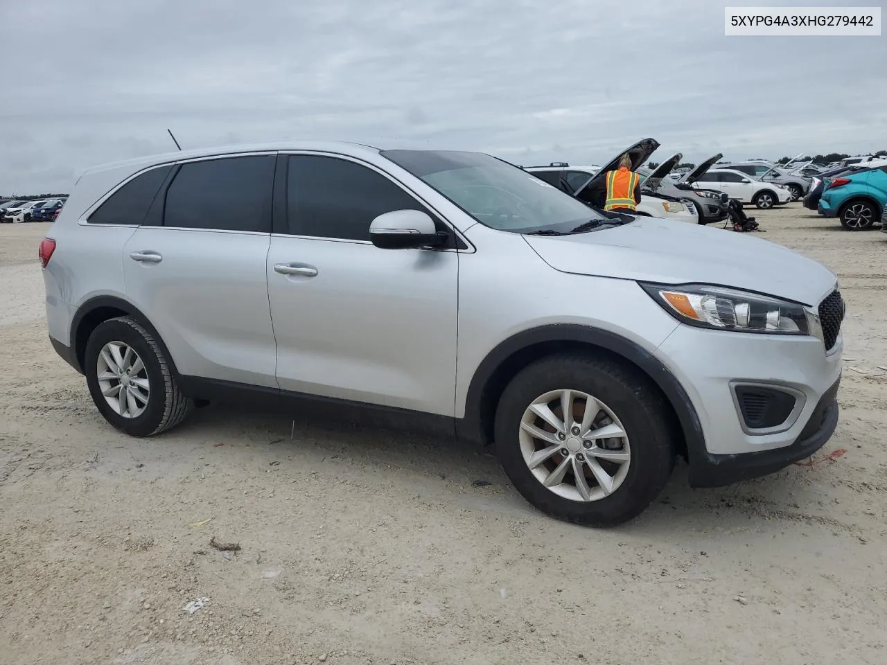 2017 Kia Sorento Lx VIN: 5XYPG4A3XHG279442 Lot: 74334704