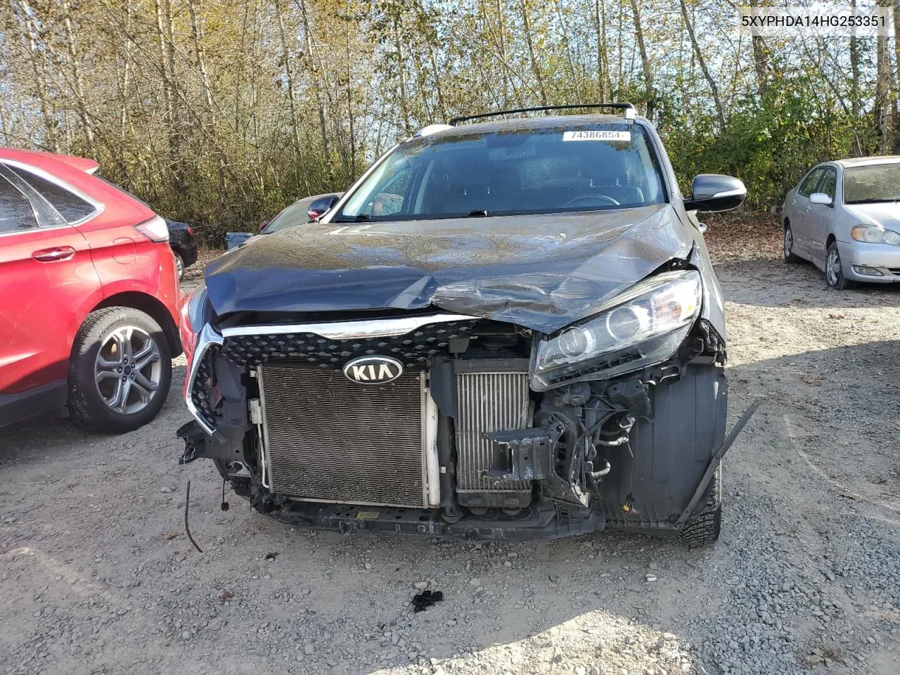 5XYPHDA14HG253351 2017 Kia Sorento Ex