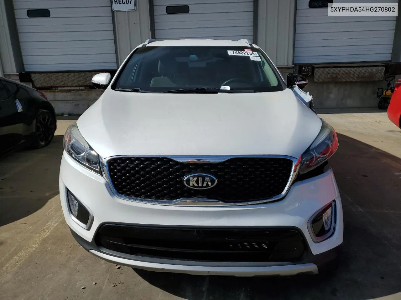 2017 Kia Sorento Ex VIN: 5XYPHDA54HG270802 Lot: 74402254