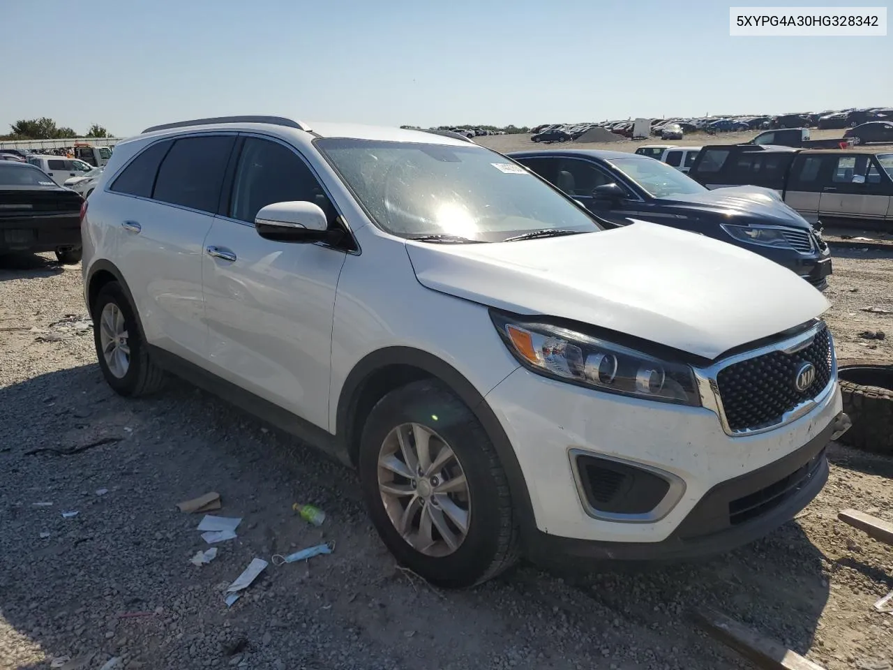 5XYPG4A30HG328342 2017 Kia Sorento Lx