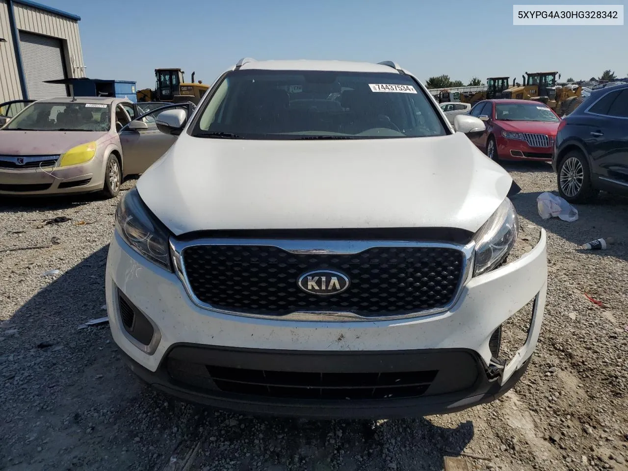 2017 Kia Sorento Lx VIN: 5XYPG4A30HG328342 Lot: 74437534