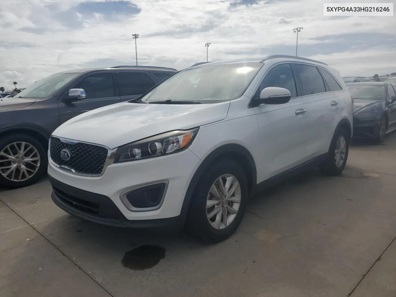 2017 Kia Sorento Lx VIN: 5XYPG4A33HG216246 Lot: 74658344