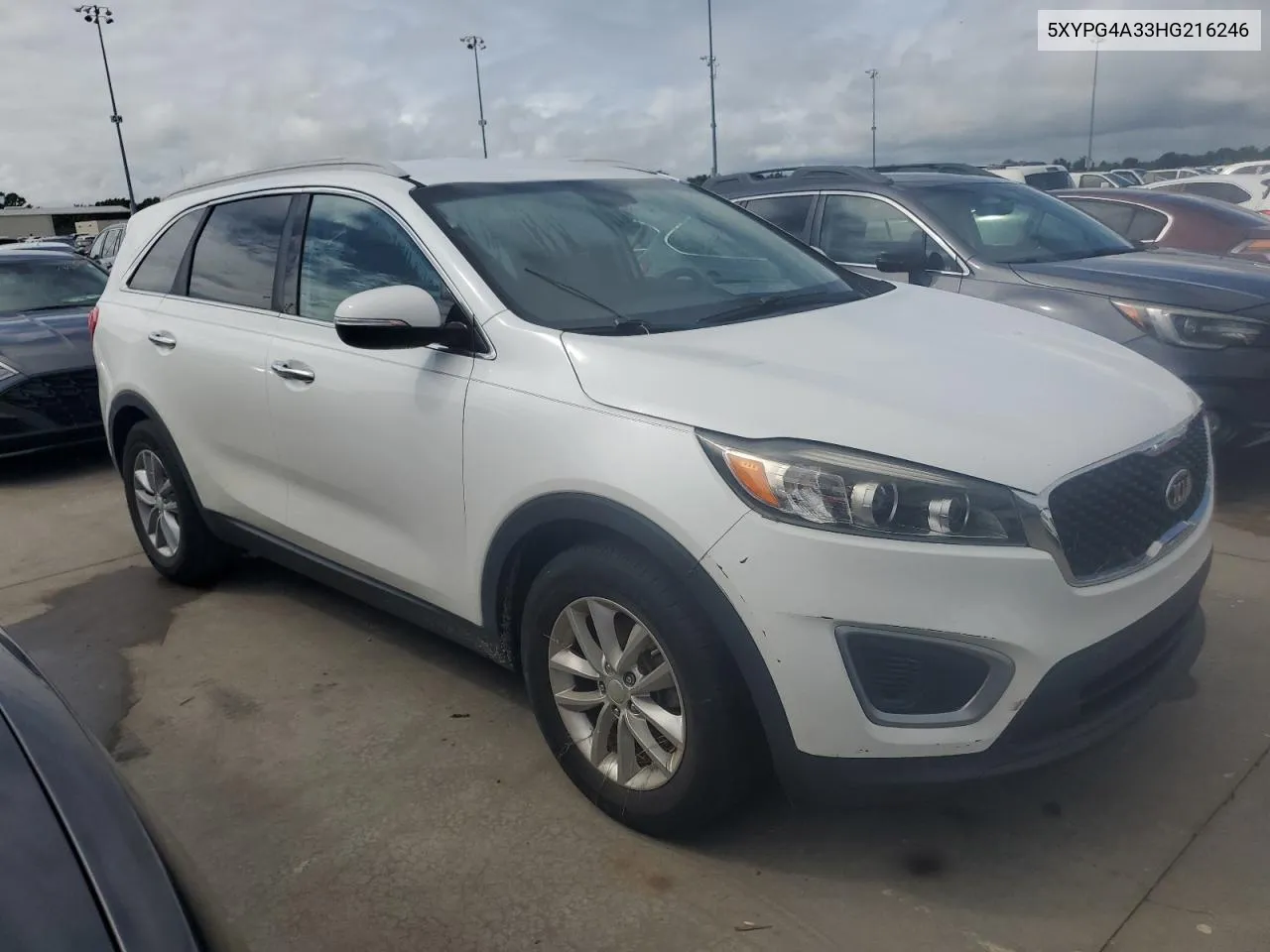 2017 Kia Sorento Lx VIN: 5XYPG4A33HG216246 Lot: 74658344