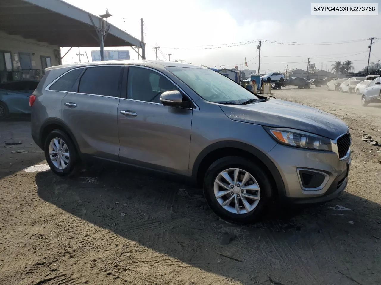 2017 Kia Sorento Lx VIN: 5XYPG4A3XHG273768 Lot: 76994434