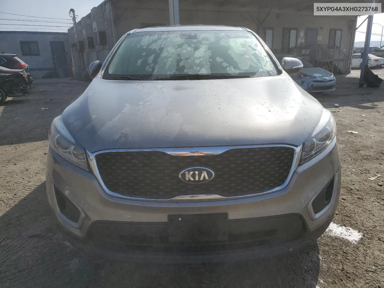 2017 Kia Sorento Lx VIN: 5XYPG4A3XHG273768 Lot: 76994434