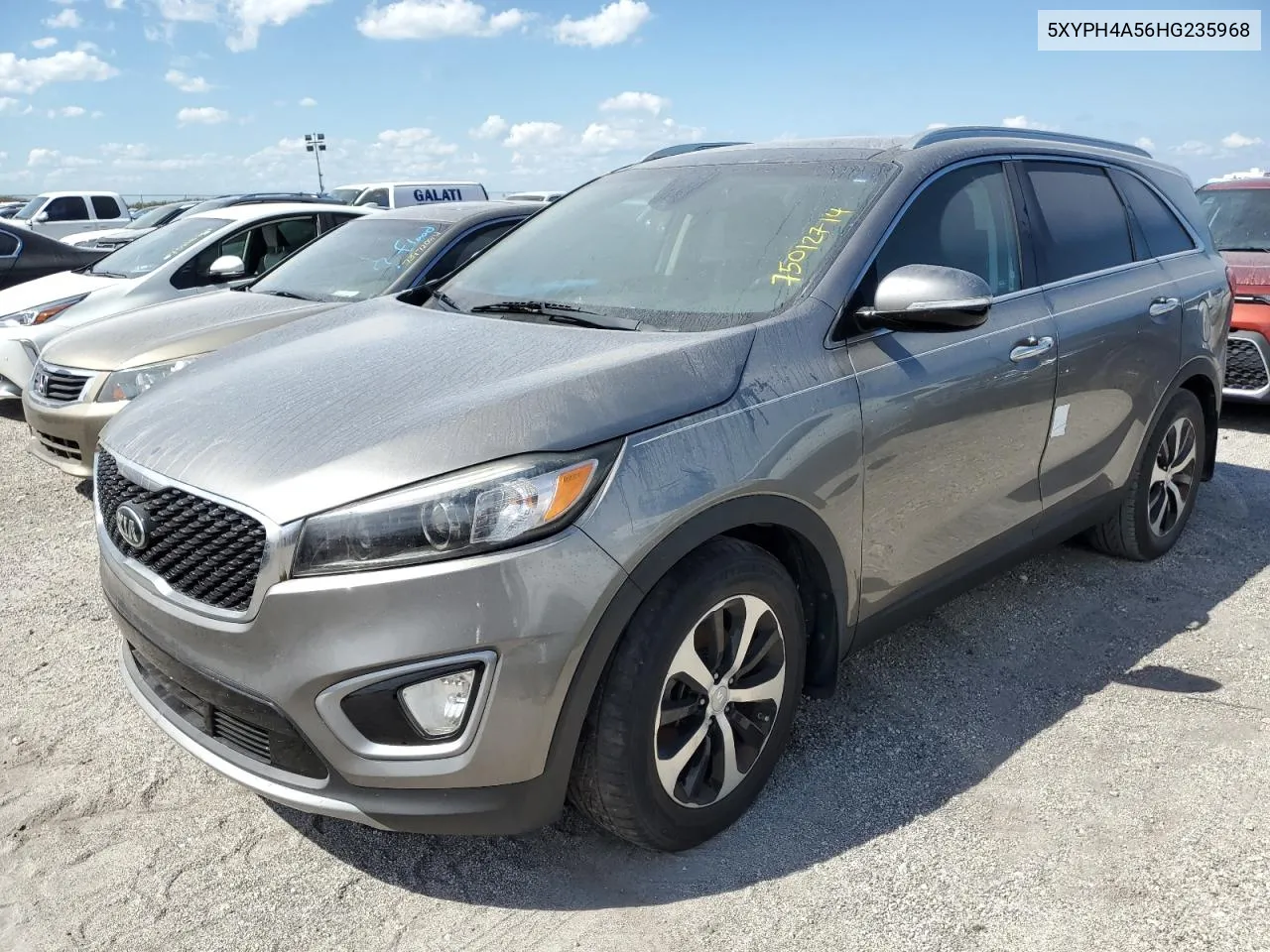 2017 Kia Sorento Ex VIN: 5XYPH4A56HG235968 Lot: 77503784