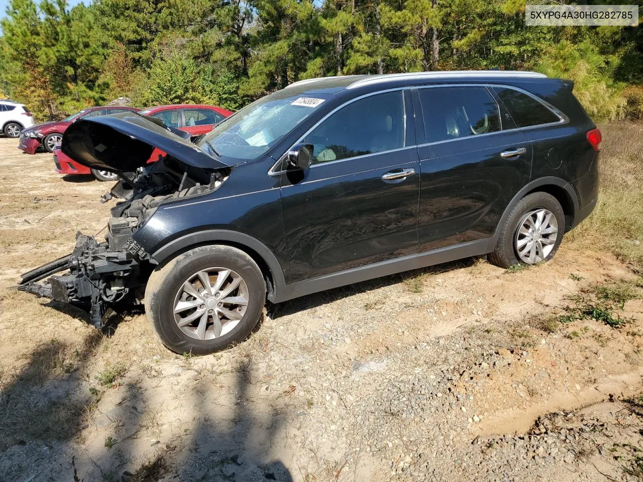 2017 Kia Sorento Lx VIN: 5XYPG4A30HG282785 Lot: 77548804