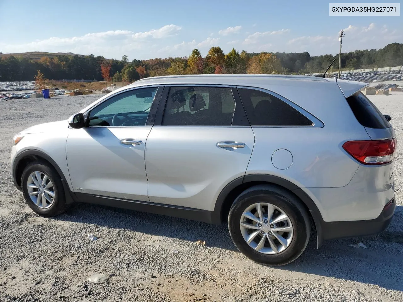 2017 Kia Sorento Lx VIN: 5XYPGDA35HG227071 Lot: 77817344