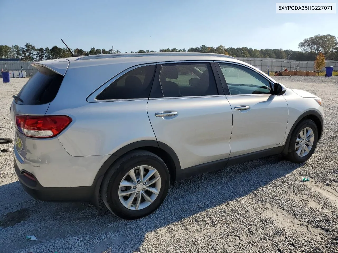 2017 Kia Sorento Lx VIN: 5XYPGDA35HG227071 Lot: 77817344