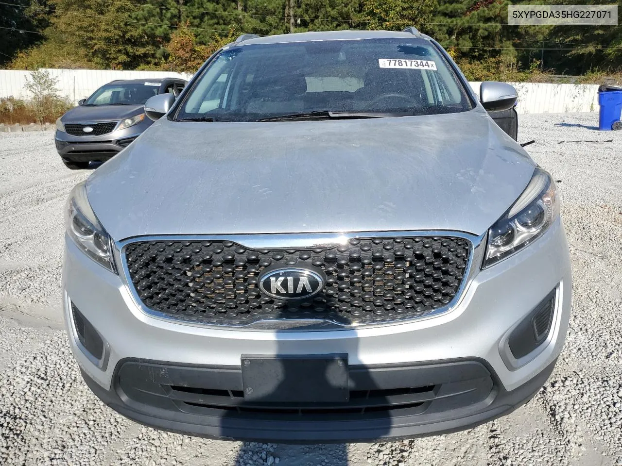 2017 Kia Sorento Lx VIN: 5XYPGDA35HG227071 Lot: 77817344