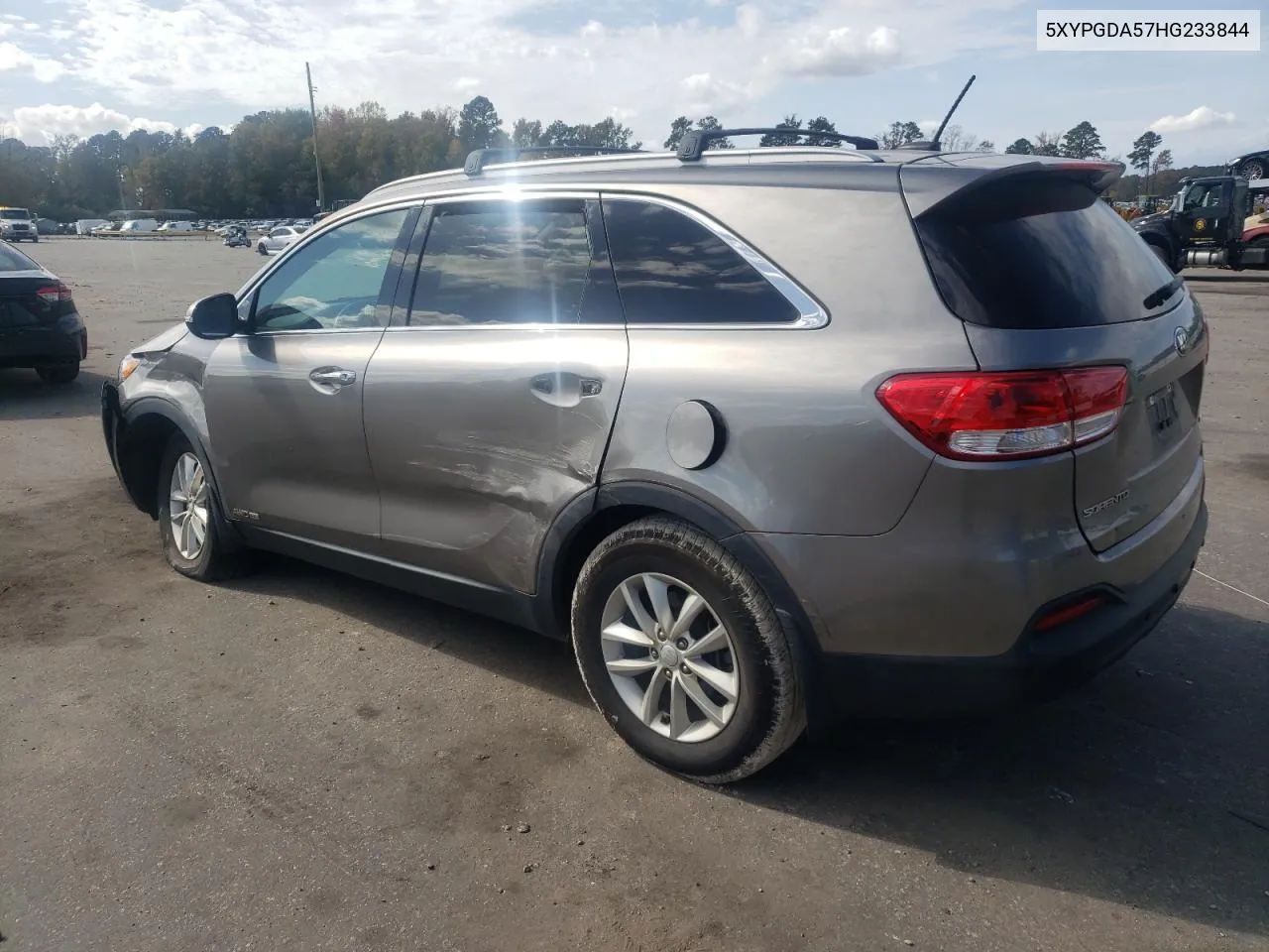 2017 Kia Sorento Lx VIN: 5XYPGDA57HG233844 Lot: 78221384