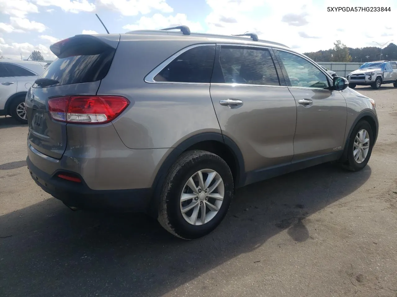 2017 Kia Sorento Lx VIN: 5XYPGDA57HG233844 Lot: 78221384