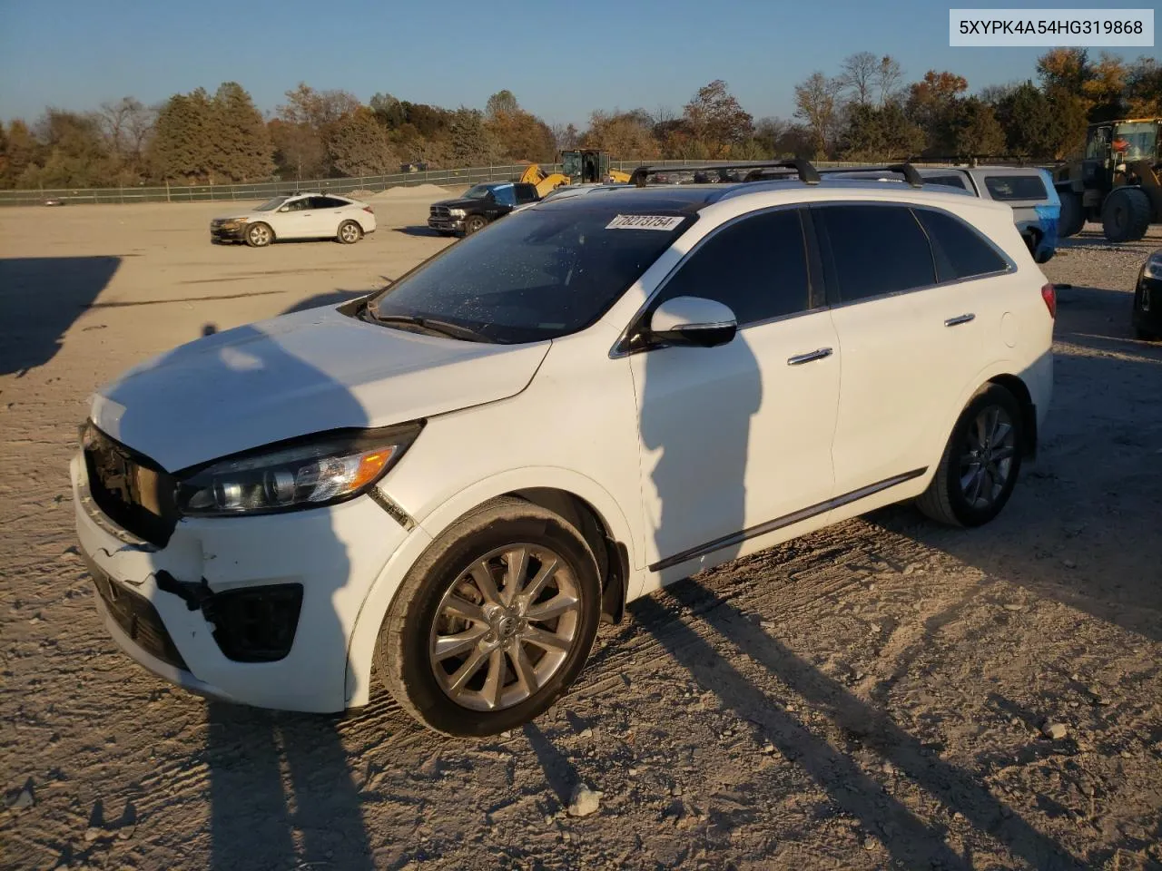 2017 Kia Sorento Sx VIN: 5XYPK4A54HG319868 Lot: 78273754