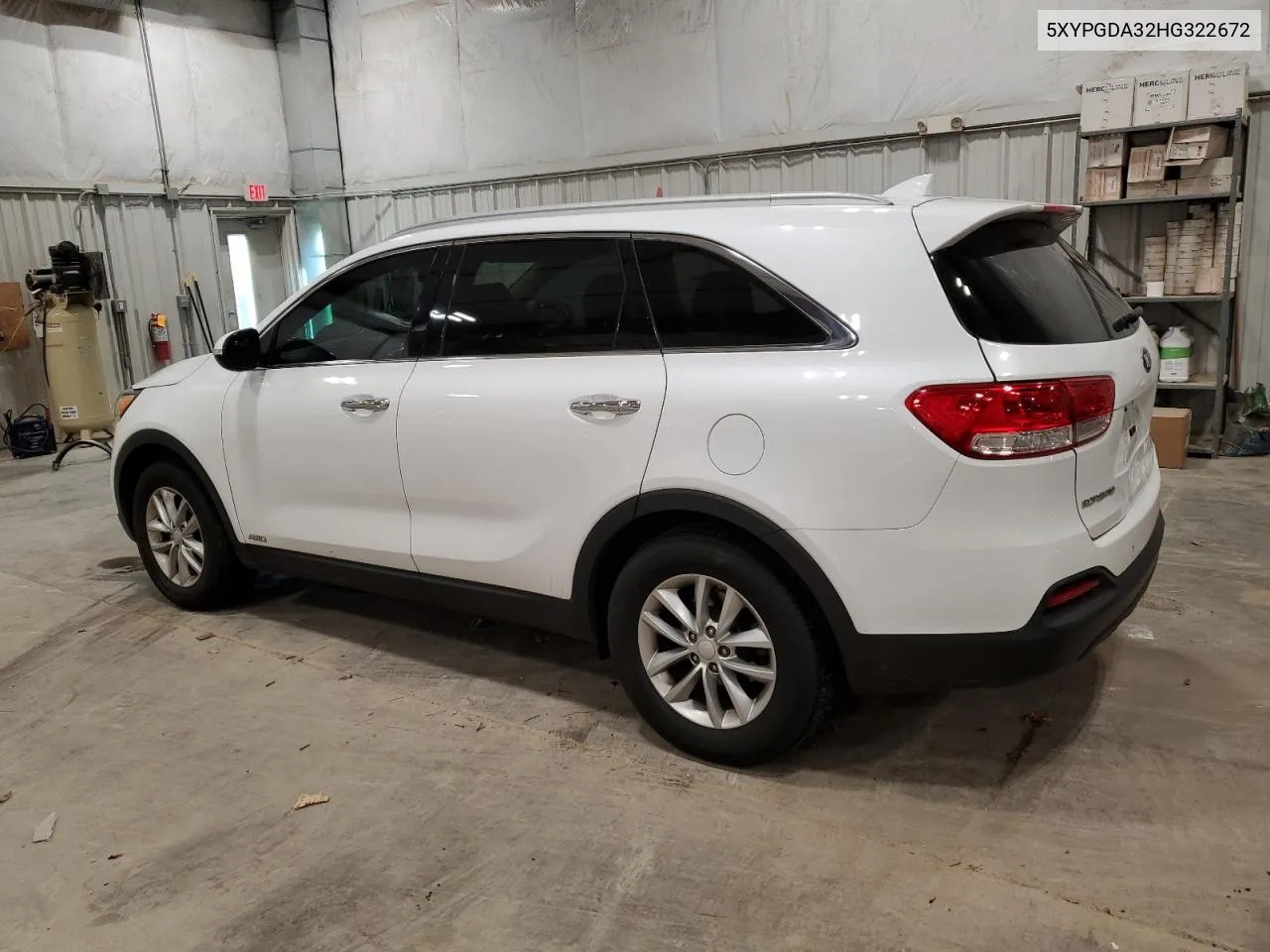 2017 Kia Sorento Lx VIN: 5XYPGDA32HG322672 Lot: 78395924