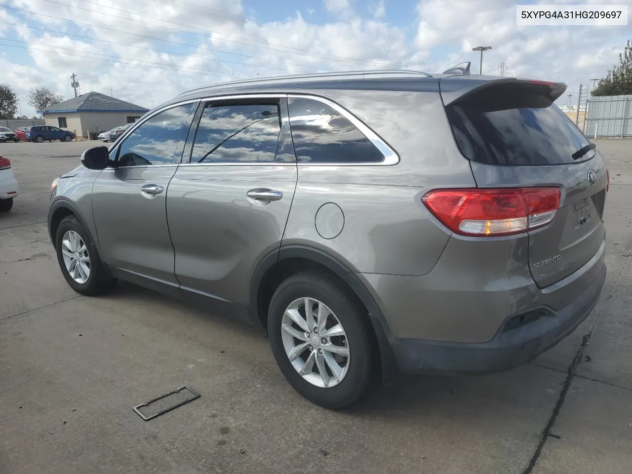 2017 Kia Sorento Lx VIN: 5XYPG4A31HG209697 Lot: 78405404