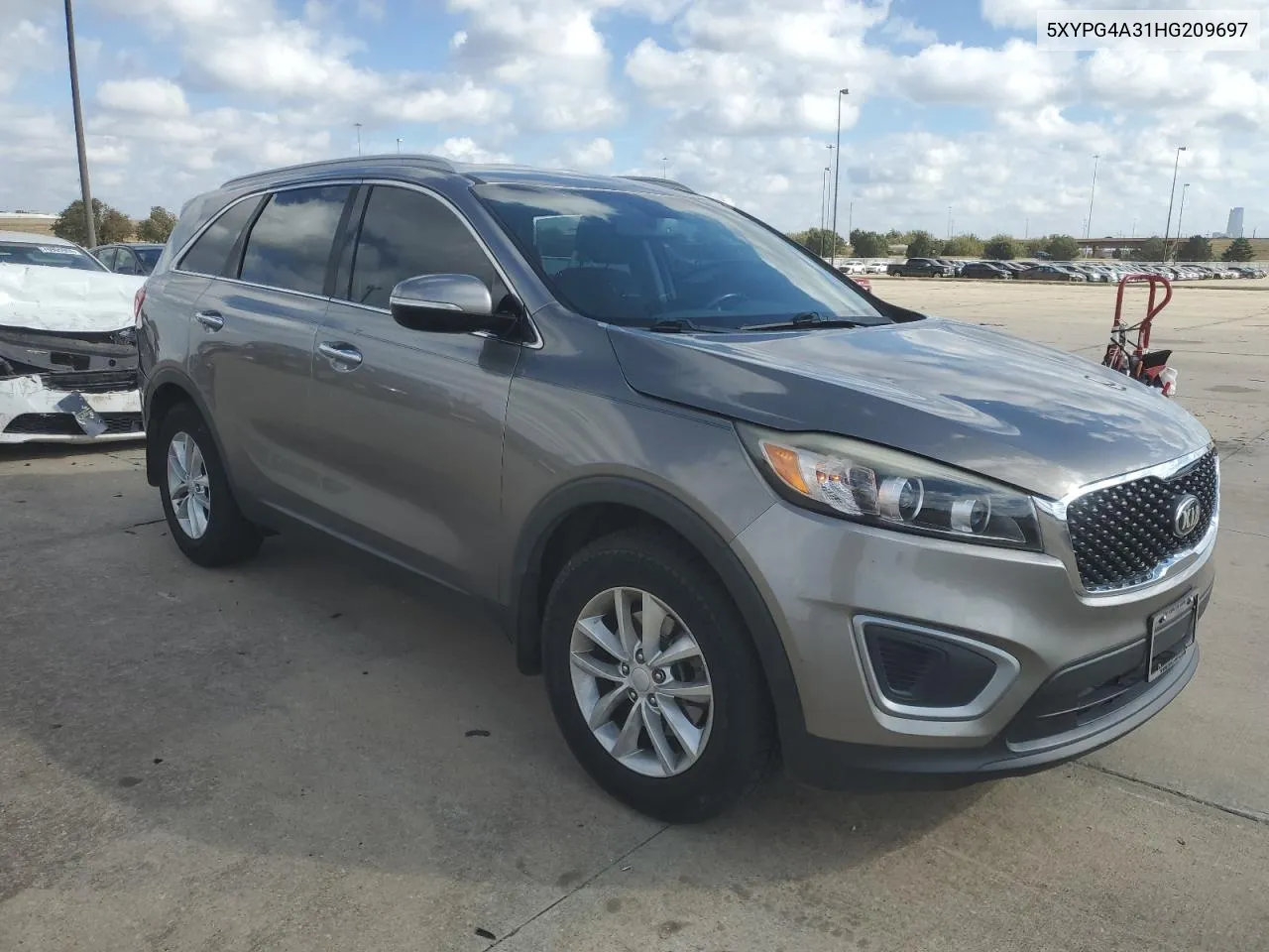 2017 Kia Sorento Lx VIN: 5XYPG4A31HG209697 Lot: 78405404