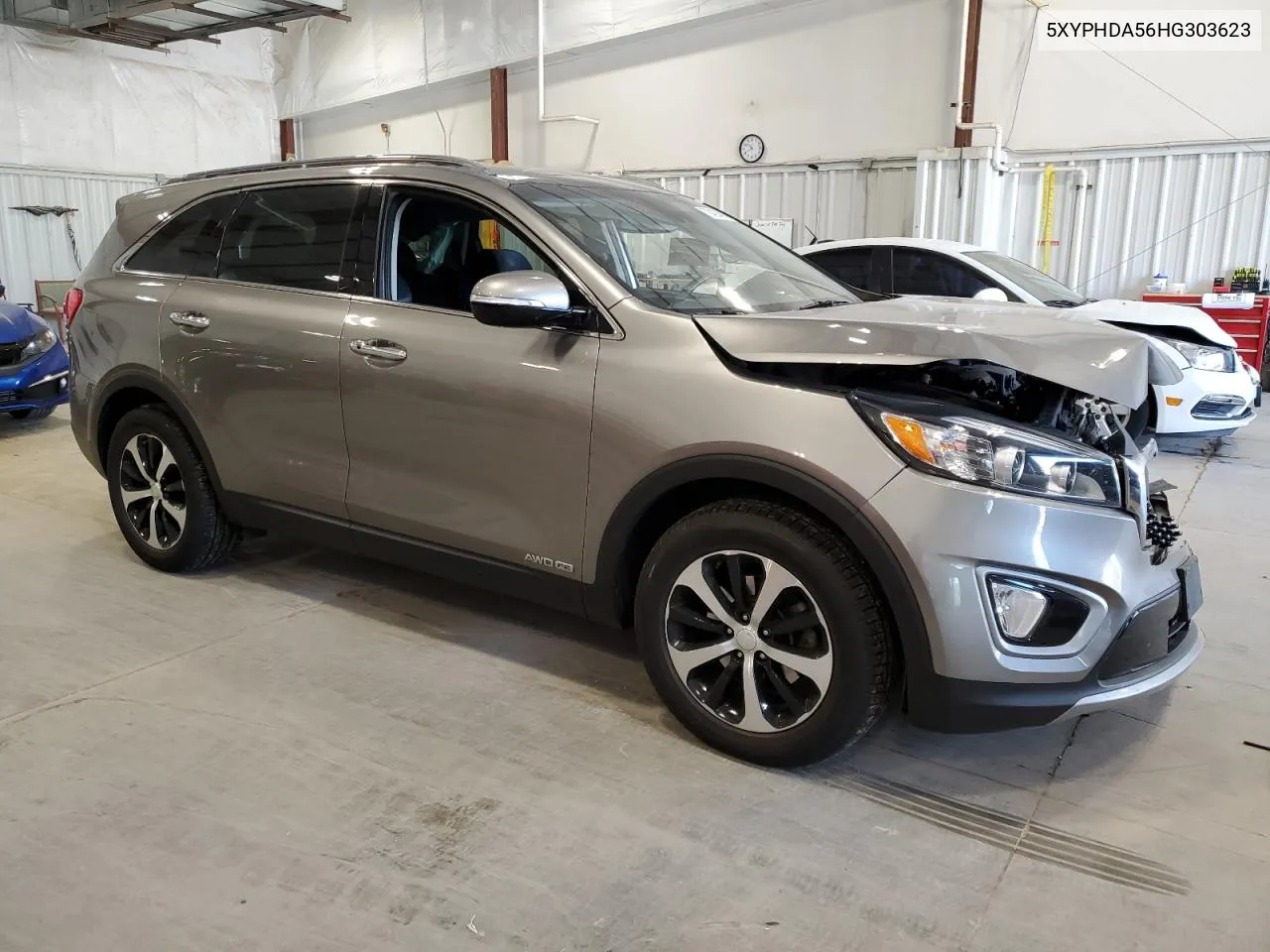 2017 Kia Sorento Ex VIN: 5XYPHDA56HG303623 Lot: 78420404