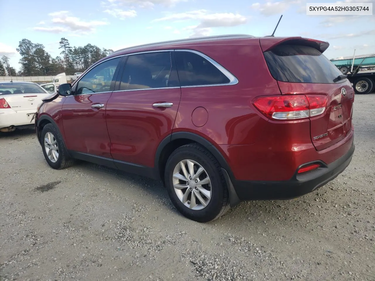 2017 Kia Sorento Lx VIN: 5XYPG4A52HG305744 Lot: 78628964