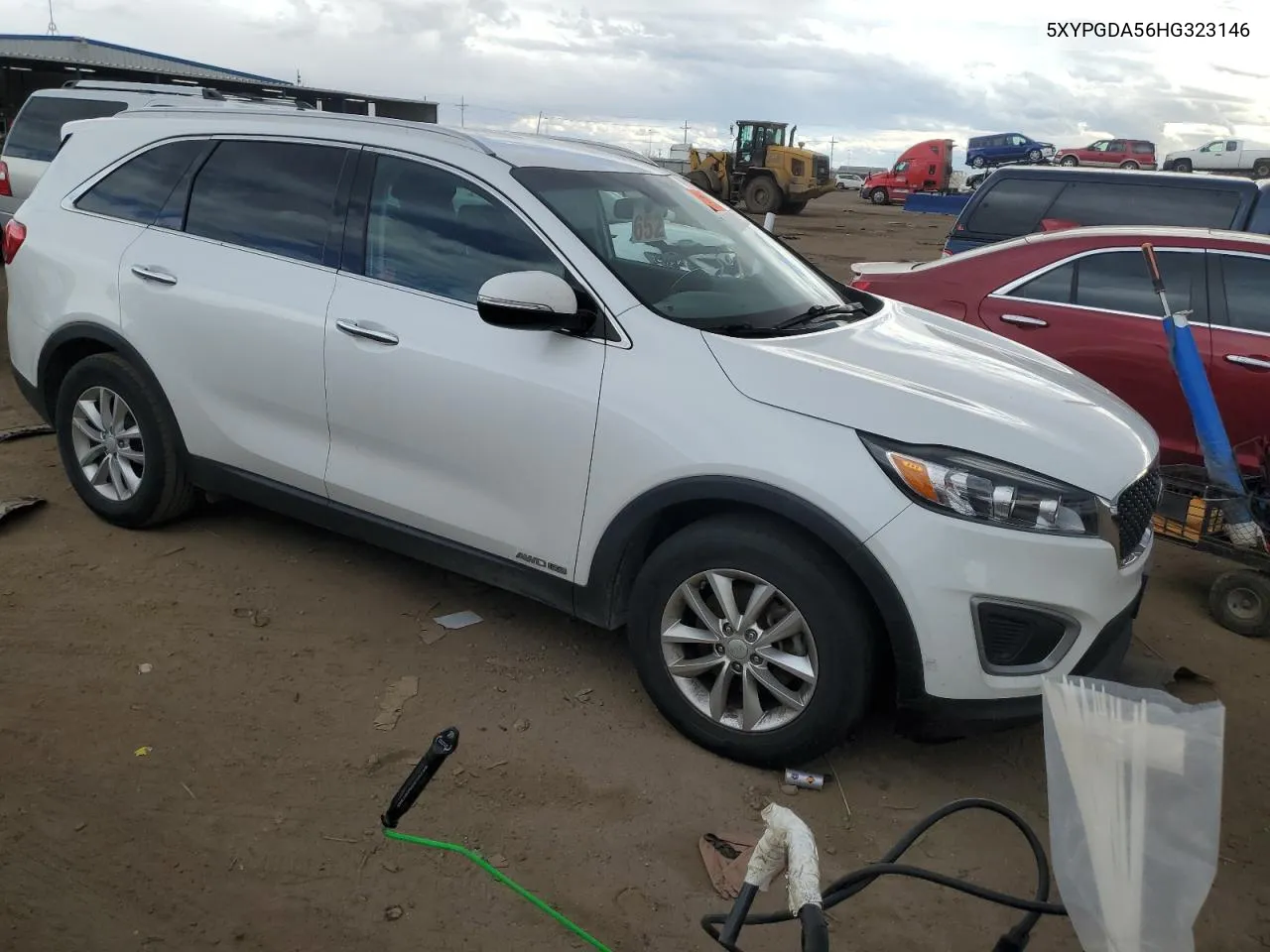 2017 Kia Sorento Lx VIN: 5XYPGDA56HG323146 Lot: 78644664