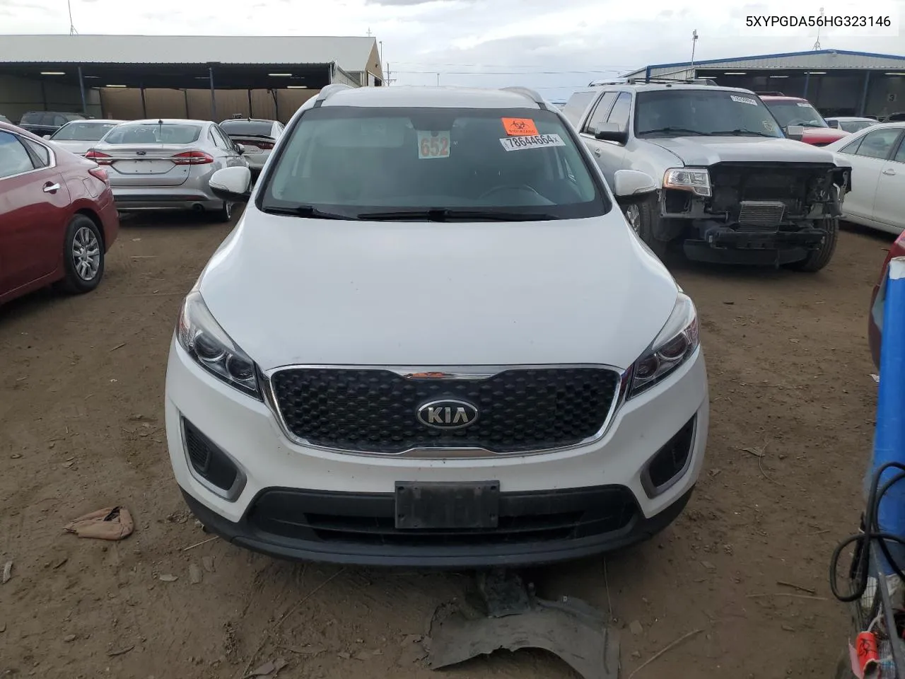 5XYPGDA56HG323146 2017 Kia Sorento Lx