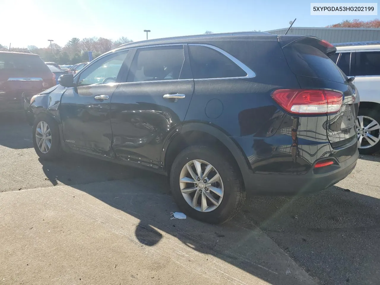 2017 Kia Sorento Lx VIN: 5XYPGDA53HG202199 Lot: 78802484