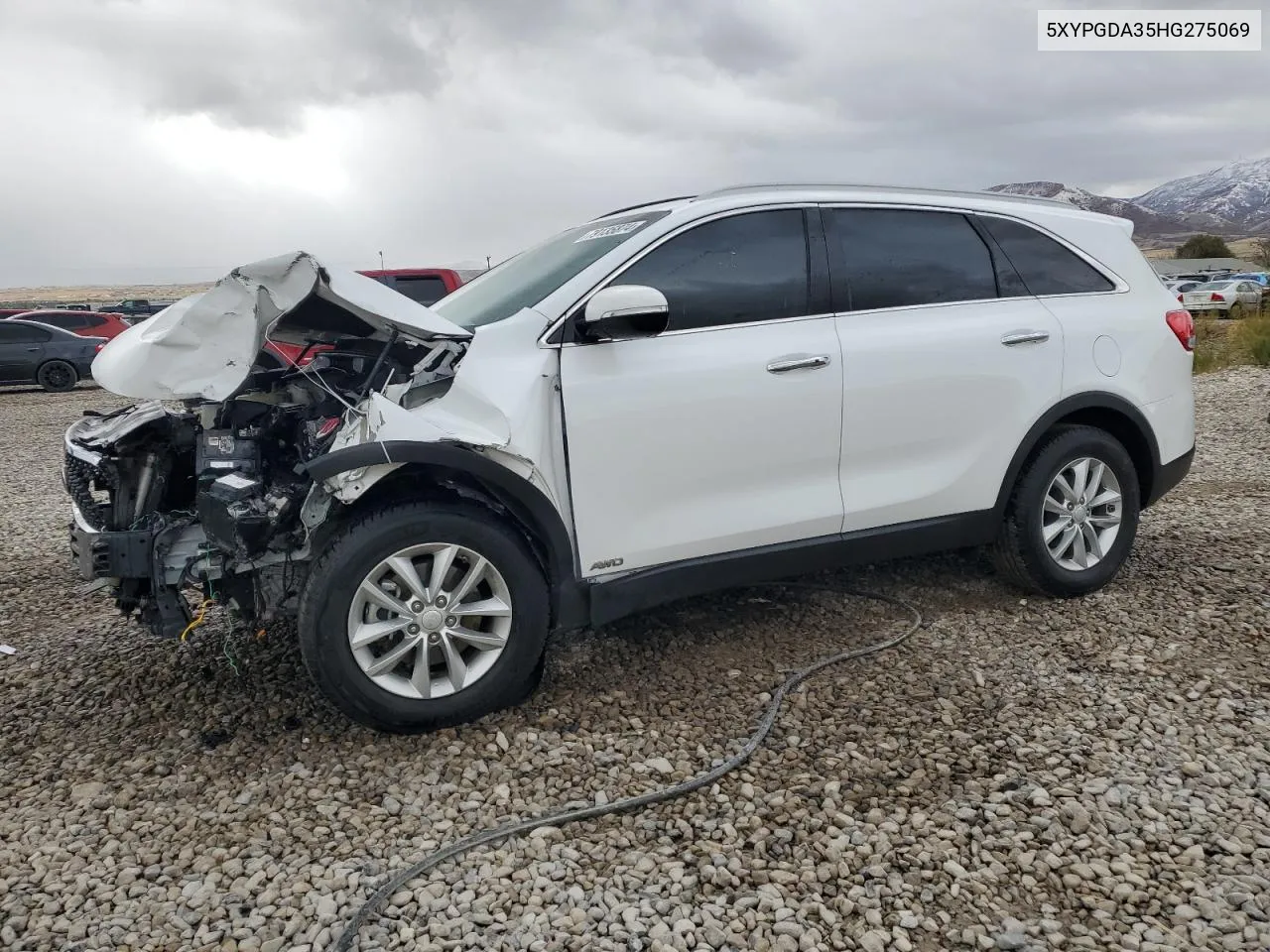 5XYPGDA35HG275069 2017 Kia Sorento Lx