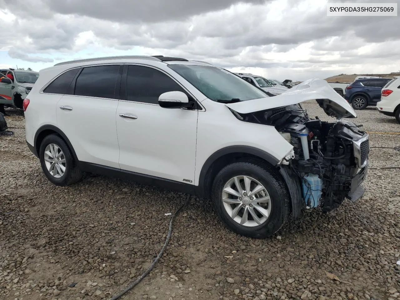 5XYPGDA35HG275069 2017 Kia Sorento Lx