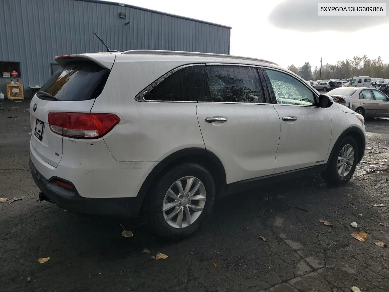 2017 Kia Sorento Lx VIN: 5XYPGDA53HG309866 Lot: 79344674