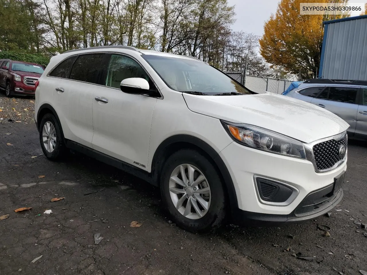 2017 Kia Sorento Lx VIN: 5XYPGDA53HG309866 Lot: 79344674