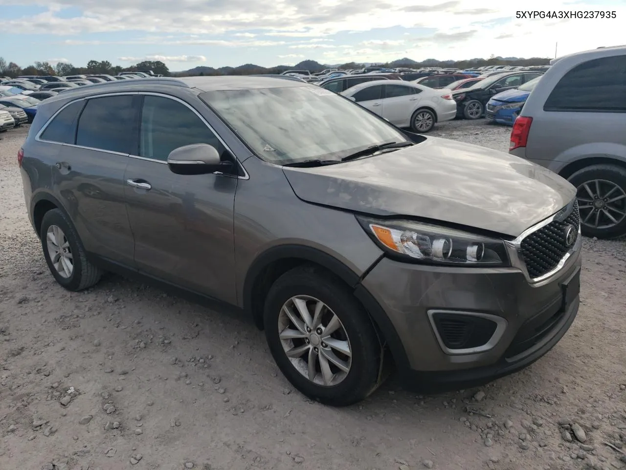 2017 Kia Sorento Lx VIN: 5XYPG4A3XHG237935 Lot: 79406054