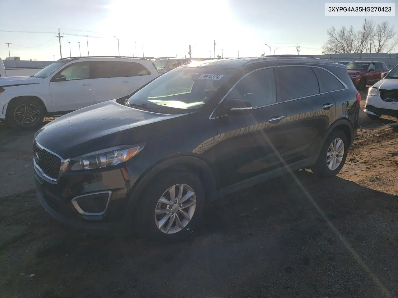 2017 Kia Sorento Lx VIN: 5XYPG4A35HG270423 Lot: 79610874