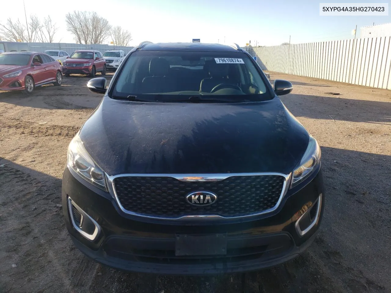 2017 Kia Sorento Lx VIN: 5XYPG4A35HG270423 Lot: 79610874